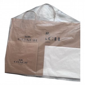Coach Shopper Totes and Box With Tissue Gift Set