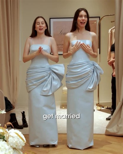 Vogue on Instagram: "Something borrowed, something blue. Bride @estehaim had her sisters, @alanahaim and @daniellehaim, in custom @LouisVuitton for their bridesmaids’ looks as she exchanged vows with entrepreneur Jonathan “Johnny” Levin in California last night. At the link in bio, go inside her #FinalFitting at Louis Vuitton in Paris. Director @nikkipetersenfilm Director of Photography @etiennebaussan Editor @msuyeda Producers @amaurydlcb, @heyitsrashida Creative Production Coordinator @anisaak