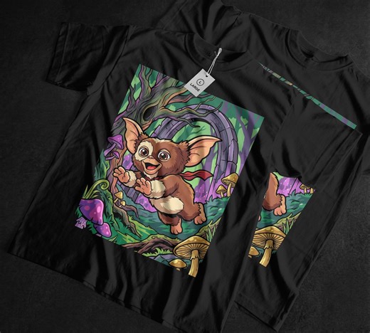 Gremlins Horror Comedy Shirt, Unisex 1980s Movie Tee, Gizmo Character, Mohawk Mogwai, Vintage Film Present for Husband, Cinema Gift - Etsy Canada