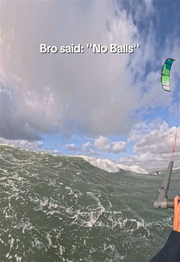 Gotta prove him wrong 🤣 #bigair #kiting #pointofview #gopro | kite