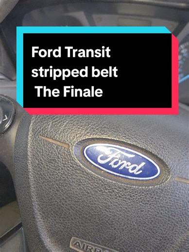 Ford Transit Wet Belt Replacement: The Final Steps
