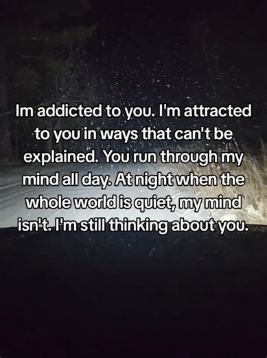 Addicted to You: Late Night Thoughts on Relationships