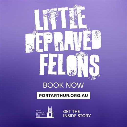 Test your pickpocketing prowess, handle authentic convict tools, and learn slang that would make your ancestors blush (or proud – we don't judge). This isn't your average museum shuffle. Spin wheels, explore cells, and uncover the wild stories of boys who went from Little Depraved Felons to the rogues who built our history. Fair warning: Kids might leave speaking fluent convict. Exhibition is free with entry - book your visit today | Port Arthur Historic Site, Tasmania
