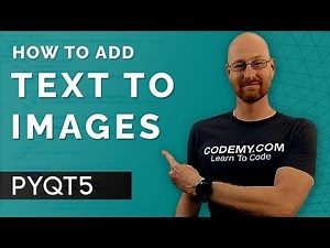 Add Text To Images With Pillow - PyQt5 GUI Thursdays #41 — Hive
