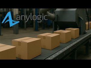 How to build a conveyor with Agent Based in AnyLogic