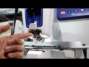 BEGINNER EMBROIDERY |How To Thread BROTHER PERSONA | Embroidery Tutorials