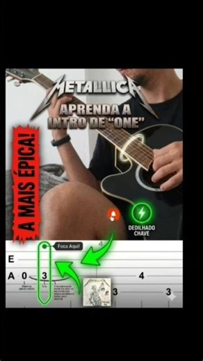 One - Tutorial Intro | Acustic Cover #Metallica