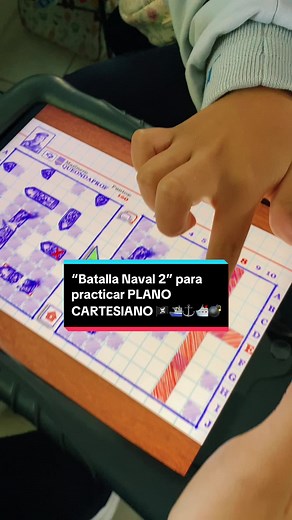 Juego Batalla Naval para Practicar el Plano Cartesiano