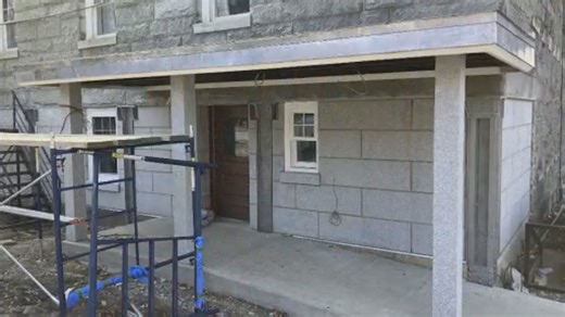 Historic cross-border Canada-US library gets new entrance amid restrictions