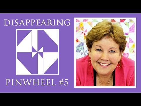 Make a Disappearing Pinwheel 5 TWIST Quilt with Jenny Doan of Missouri Star! (Video Tutorial)