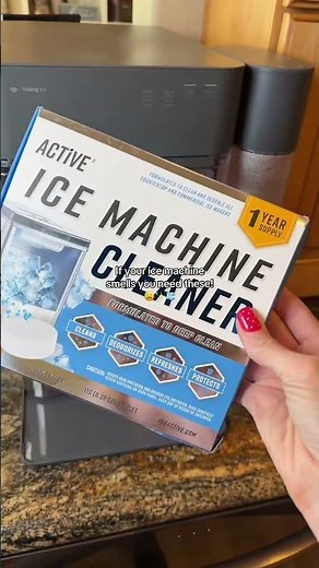 Ultimate Guide to Cleaning Your Ice Maker for Fresh Ice! #ActiveIceMachineCleaner #CleanTok