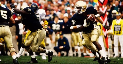 Tony Rice on Lou Holtz: ‘I Was His Quarterback and He Was My Coach. He Still Is.’