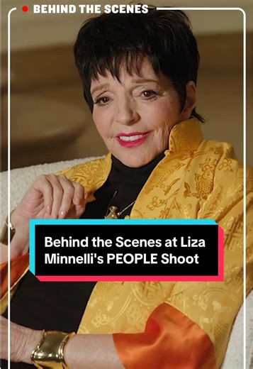 Behind the Scenes with Liza Minnelli at PEOPLE Shoot