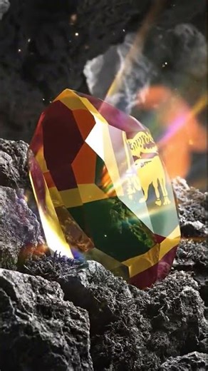 Sri Lankan National Symbols in Flag Colors | Selective Color FX