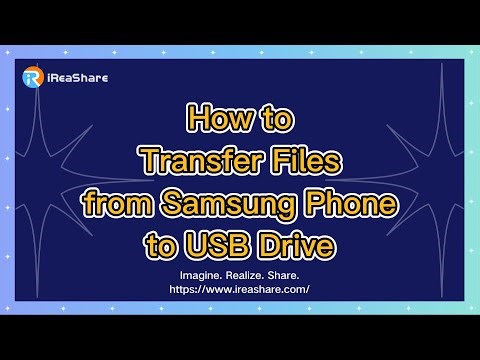 How to Transfer Files from Samsung Phone to USB Drive Easily