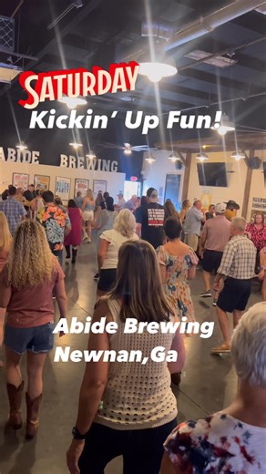 🎶 Get Your Boots Ready for a Night of Fun! 🕺💃📍 Abide Brewing Company, Newnan, GA🗓 11/30 Saturday Night!⏰ 6:00 PM - 9:00 PM ✨ Good music, great company, and the best vibes in Newnan Ga! | Line Dancing with Kipala