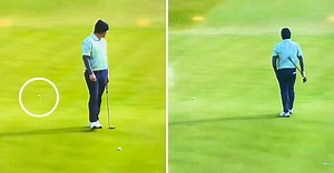 Robert MacIntyre Miffed By Nuts Rory McIlroy Drive While Lining Up Putt | Balls.ie