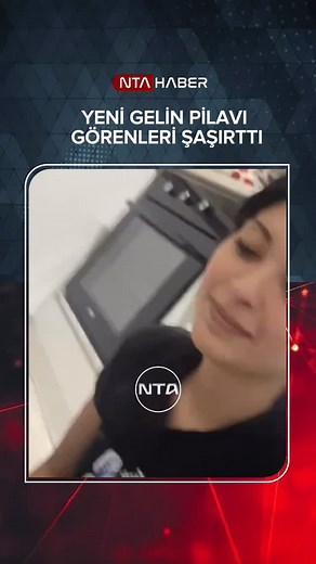 Yeni evli çift, misafirlere “yeni gelin pilavı” adıyla hazırlanan etli pilavı ikram ediyor; ancak pilavın olağandışı hâli görenleri hayrete düşürüyor. | NTA Haber