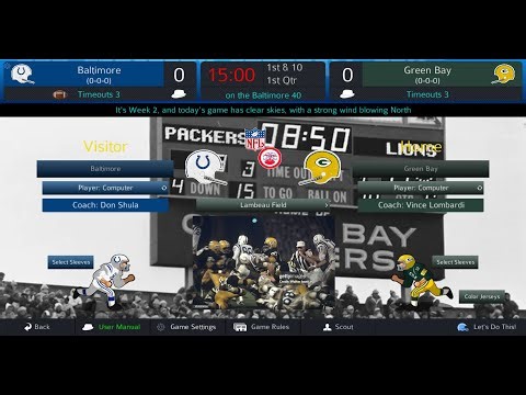 Pro Strategy Football 2026 early look - 1966 Week 2