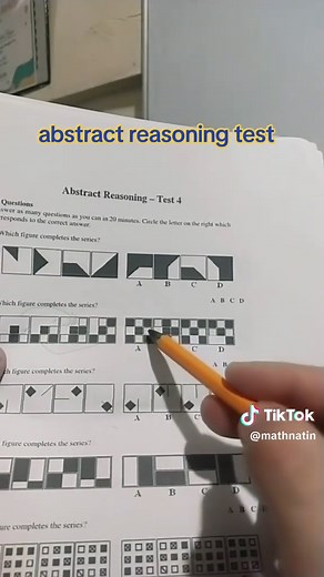 Mastering Abstract Reasoning Tests