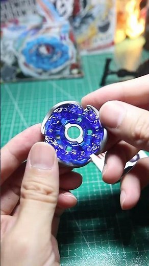 Unbox review con quay Spiral Fox TR145W2D beyblade metal - con quay có cái spintrack kỳ dị phết