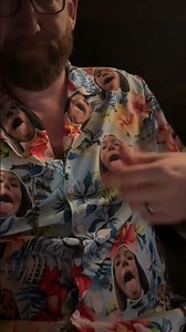 When you get a shirt with the child's face on it and wear it in public