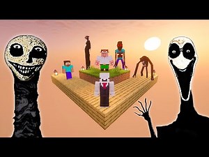 I Survived Every Minecraft Horror Mod On Skyblock [FULL MOVIE]
