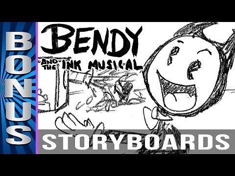 Hand Drawn Bendy and the Ink Musical (STORYBOARDS)