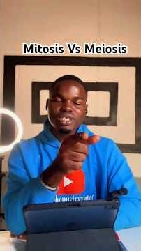 Mitosis Vs Meiosis #education #chemistryexam #jamb #chemistry #chemistryjamb #highschoolchemistry