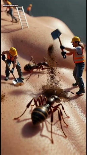 Muscular Bodybuilder Being Stitched 😳 3D Animation Short#shorts #vairalvideo