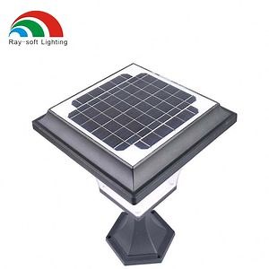 [Hot Item] Stylish Solar-Powered Square Column Light for Outdoor Areas
