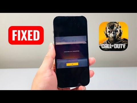 How To Fix Call Of Duty Mobile Authorization Error