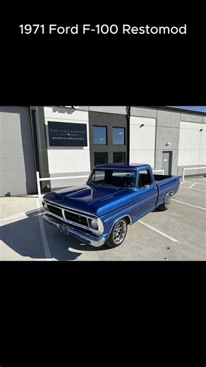 Rare Rides Company on Instagram: "1971 Ford F-100 Restomod #carsforsale #cars #autos #automobile #classiccar #classictrucks #restomod #oldschool #classicford Track: Storcha Beat Music provided by: Slipstream Music https://slipstreammusic.com Author: D Sirrom / David Morris Genre: Hip Hop Mood: Serious Length: 01:13 BPM: 98"