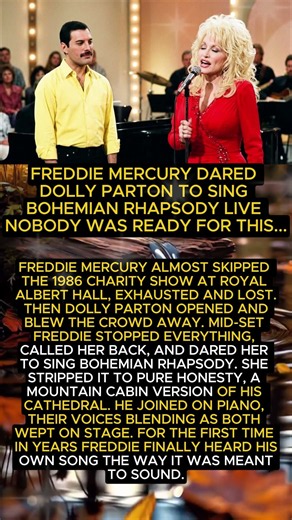 Freddie Mercury DARED Dolly Parton to Sing Bohemian Rhapsody Live — Nobody Was Ready For THIS...