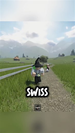 Raisama on Instagram: ""Menjelajah Keindahan Alpen Swiss di Roblox 🏔️🇨🇭" Nama game: Swiss Mountain Genre: Adventure / Exploration Map gunung ini terinspirasi langsung dari keindahan alam Swiss, mulai dari perbukitan hijau, danau jernih, sampai sentuhan budayanya. Suasana yang dibuat bikin player serasa beneran lagi jalan-jalan di pegunungan Alpen yang indah dan menenangkan. #roblox #robloxindonesia #rekomendasigame #maproblox #swissmountain #exploration #adventuregame #fyp #fyproblox #mapgunu