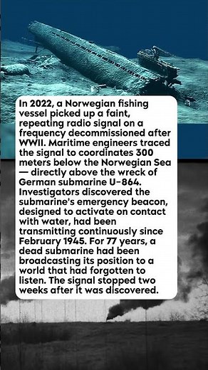 They Found a WWII Submarine Still Transmitting a Signal After 80 Years | WW2 Tactics