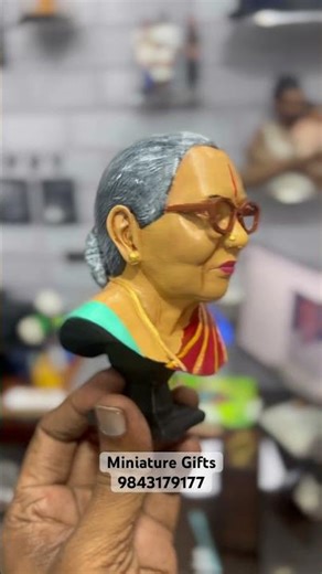 Beautiful Mother Statue for Car Dashboard | Heart-Touching Miniature ❤️ #shortsfeed #shorts #viral