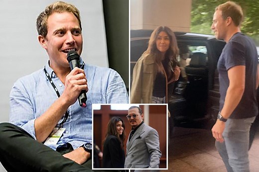 Johnny Depp’s lawyer Camille Vasquez and boyfriend Edward Owen get celeb treatment