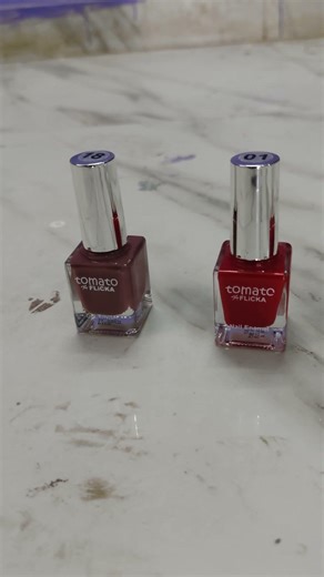 FLiCKA Tomato Long Lasting Quick Dry Gel Finish Nail Polish (9.9 ml) – Shade 01-Shade 02-shade18