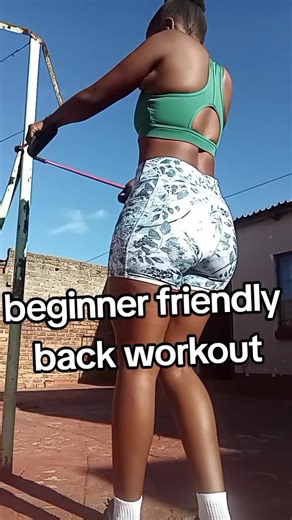 Beginner-Friendly Back Workout with Stretch Bands