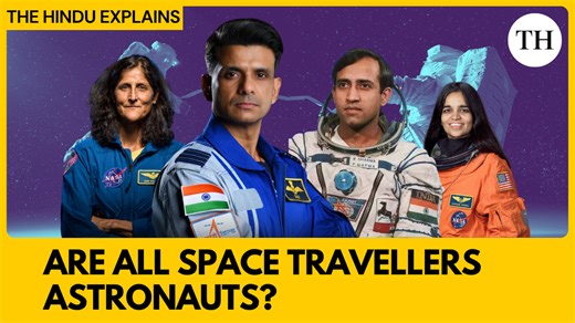 Watch: Are all space travellers astronauts?