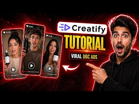 Creatify AI Tutorial for Beginners - Make VIRAL UGC Ads in Minutes