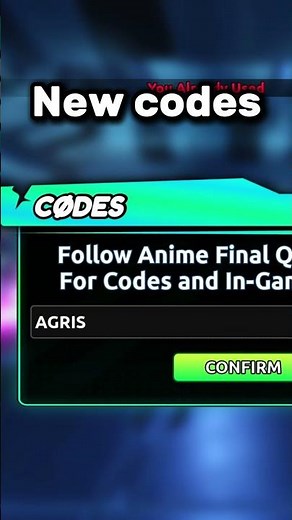 Anime Final Quest New Codes #roblox #animefinalquest