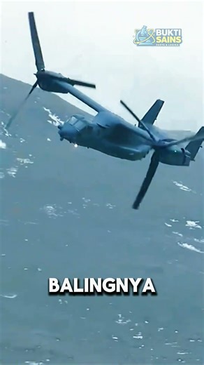 V-22 Osprey: Pesawat 'Transformer' Nyata Milik Militer! #facts #viral #shorts #airplane