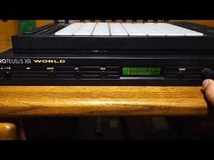 E mu Proteus3/XR World Sound Module - Preset Sounds 1