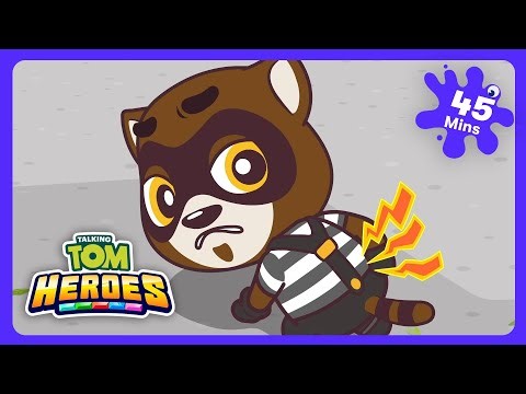 Talking Tom - ¡Vence al Mapache! | Dibujos Infantiles | WildBrain Montaña de Aventura - Castellano