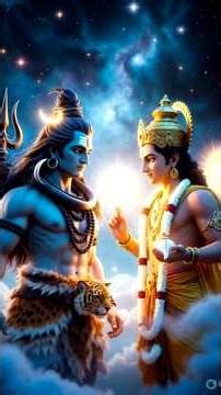 The Epic Battle of Shiva vs Vishnu | Hidden Story of Mahadev #Ai #Shorts #Viral #mythologystory