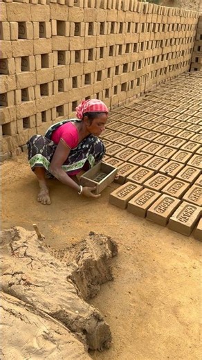 🧱 “Brick Making Process | देसी तरीका ईंट बनाने का | Full Tutorial #brickmaking #construction
