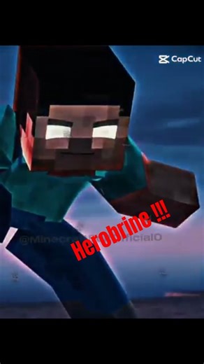Cute Herobrine Edit ☠️ 🔥#minecraft #herobrine #trending #invincible