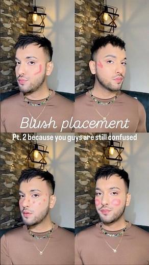 Blush placement = different vibes ✨ Lift, fuller & sun-kissed glow 💗 #MakeupTips #BlushHack